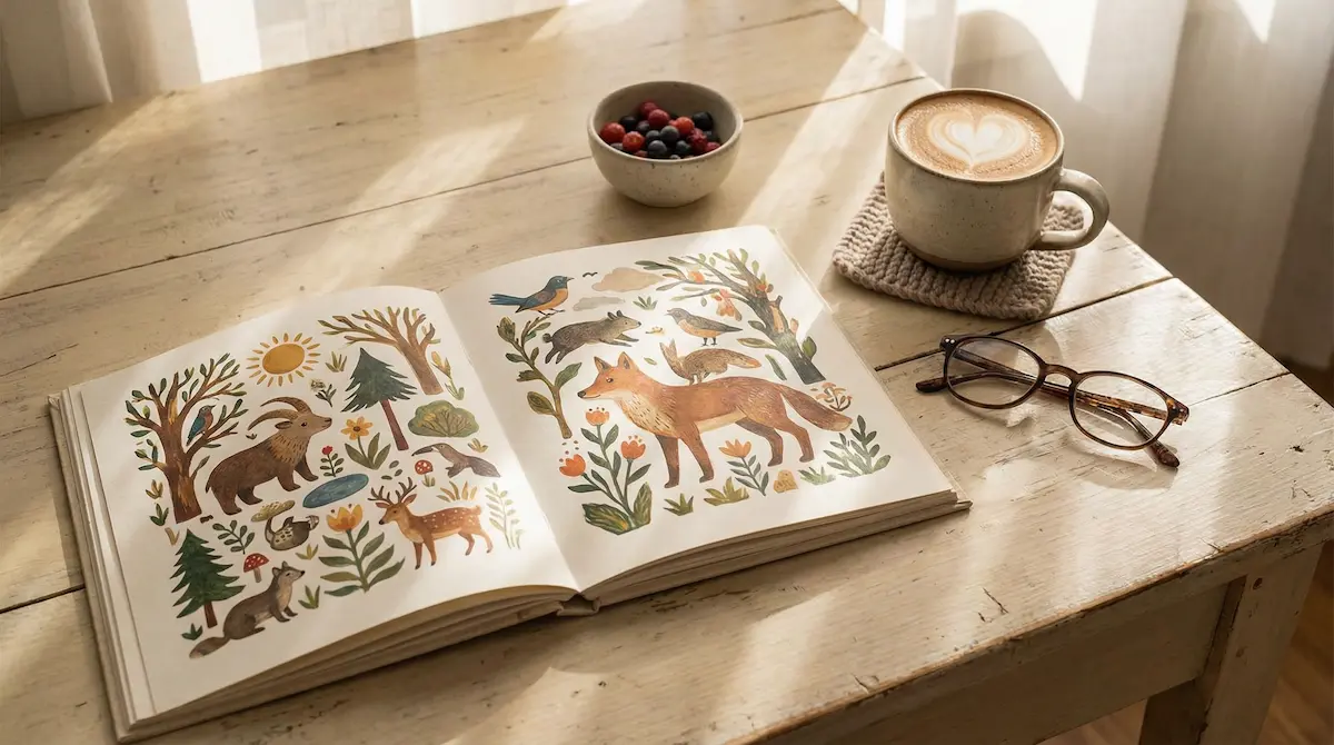 Cuento personalizado impreso en casa