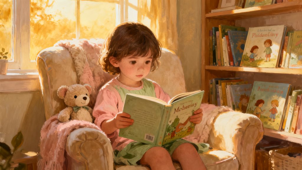 Biblioterapia y IA: Cómo los cuentos ayudan a tu hijo a superar miedos
