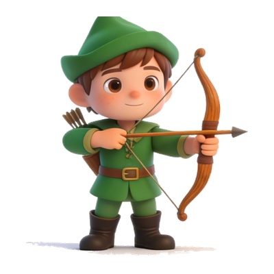 Robin Hood — personaje de héroes y aventuras en CuentosIA