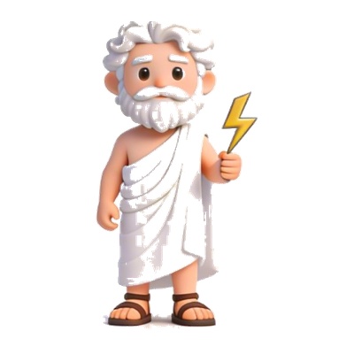 Zeus — dios de la mitología griega en CuentosIA