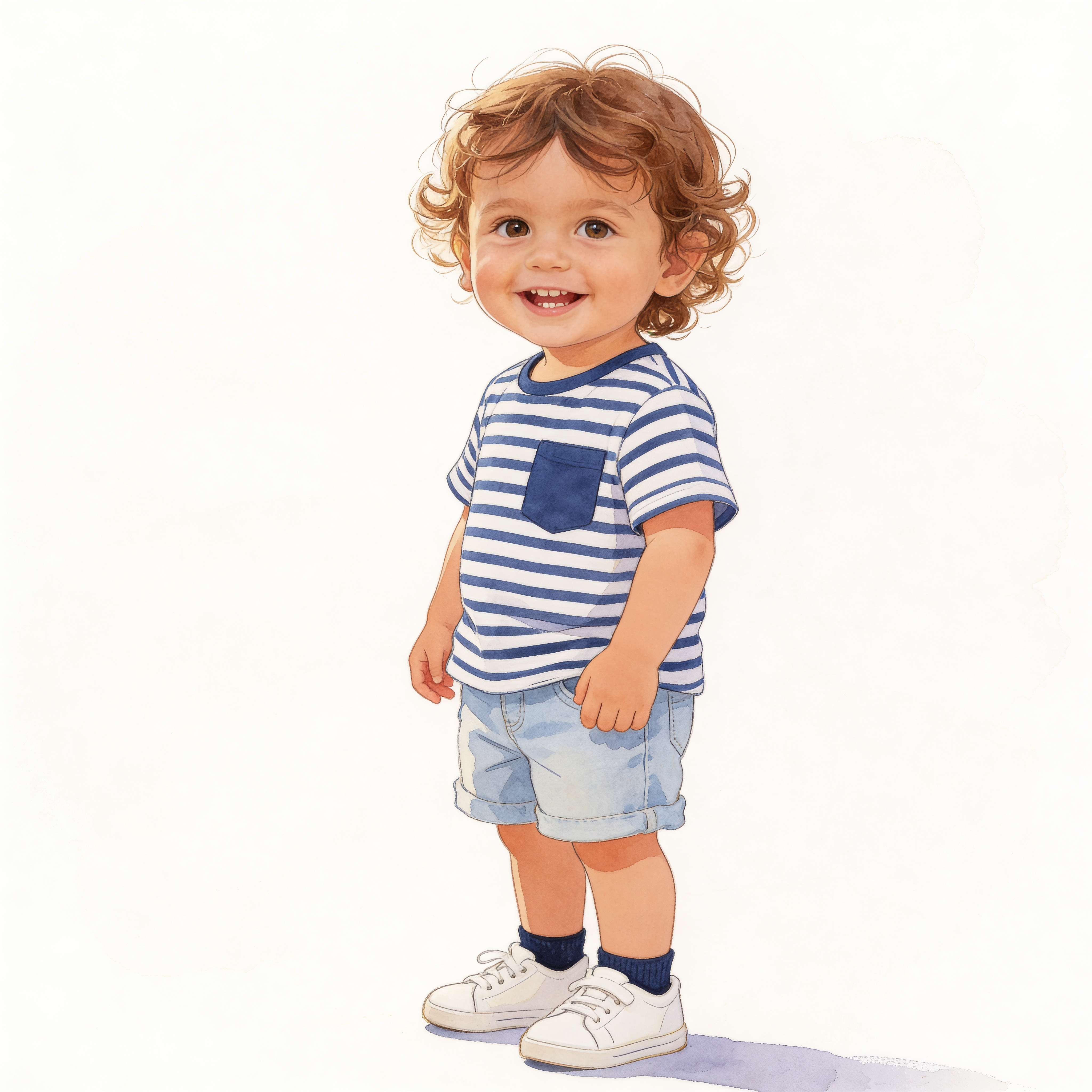 Hugo ilustrado en 3D